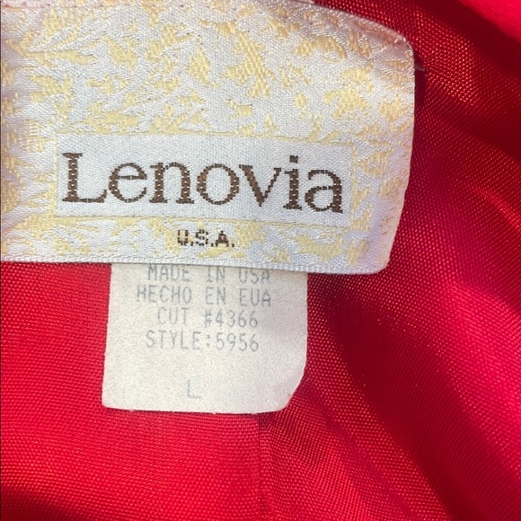 Elegant Red Evening Dress - Picture 5 of 6